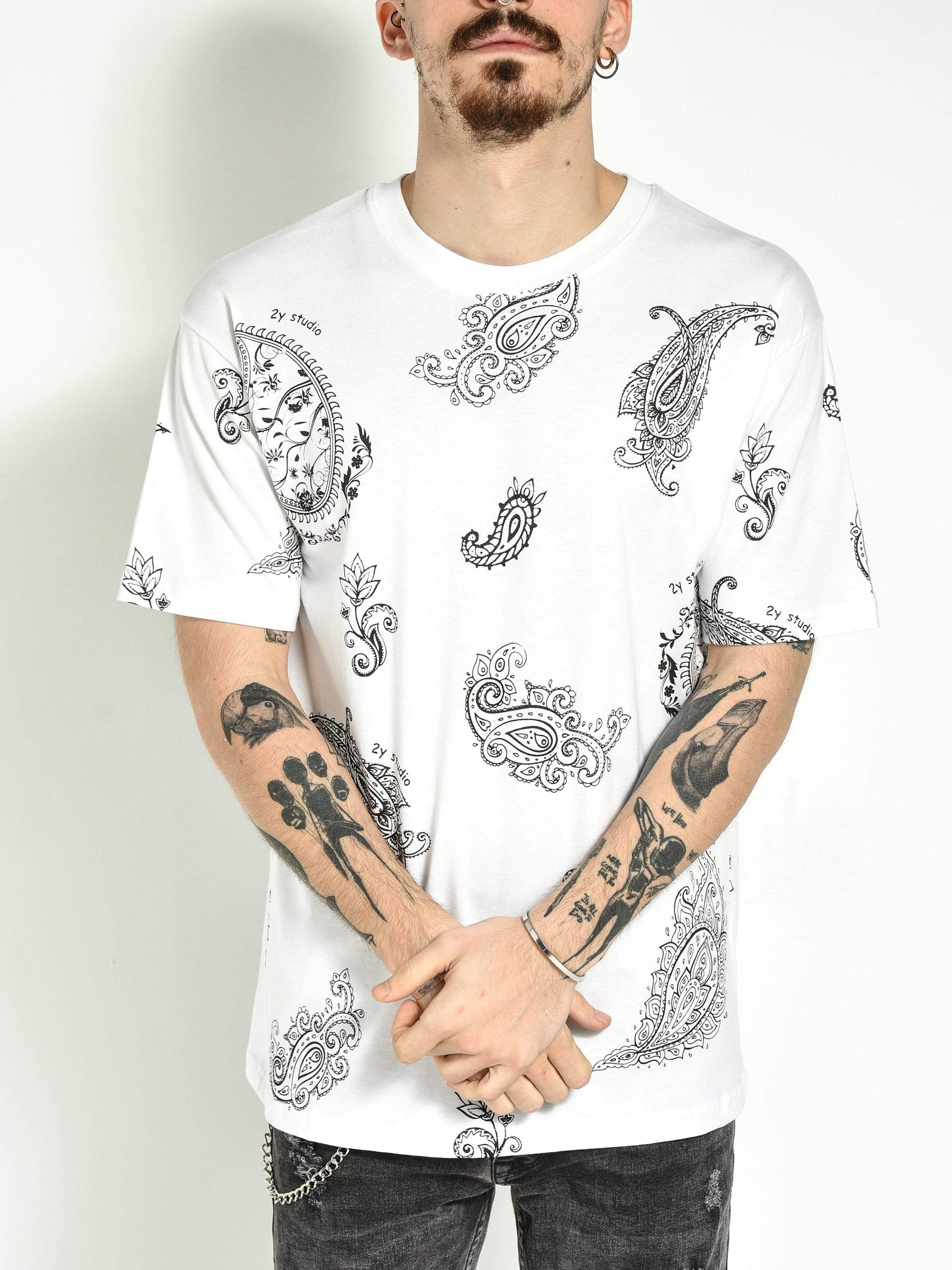 Bandana White Tee