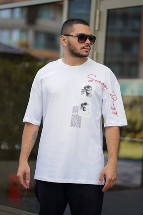 White Oversize T-Shirt