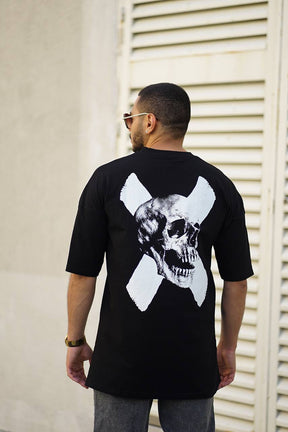 X - Skull Oversize T-Shirt