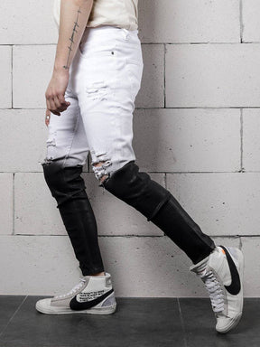 NEW YORK DEGRADE DENIM // WHITE