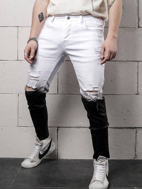 NEW YORK DEGRADE DENIM // WHITE