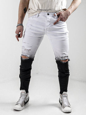 NEW YORK DEGRADE DENIM // WHITE