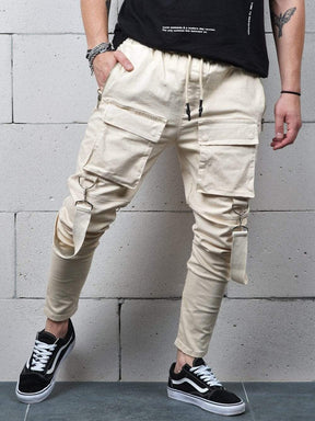 BEIGE BRONX JOGGERS - Manchinni®