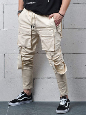 BEIGE BRONX JOGGERS - Manchinni®