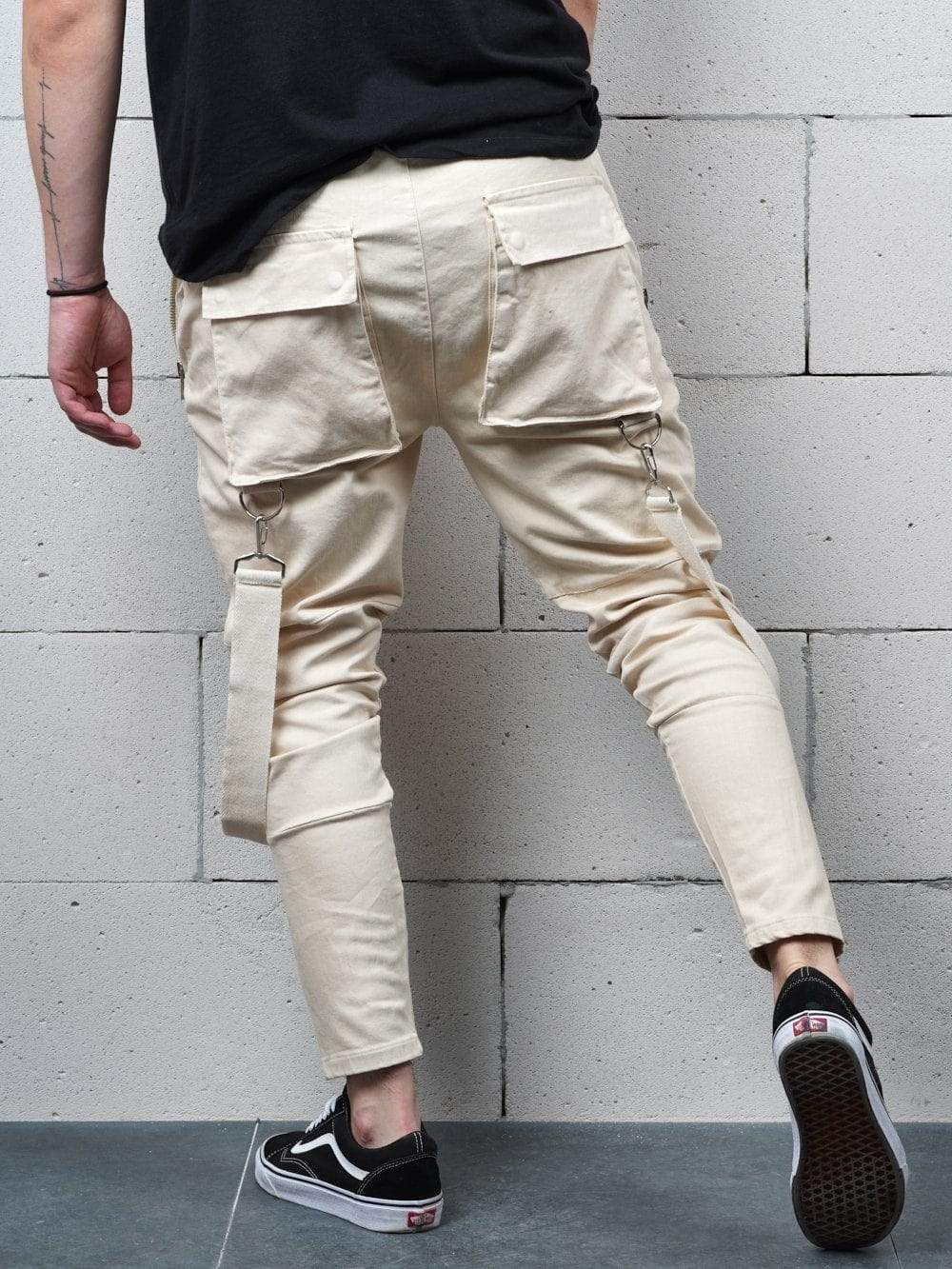 BEIGE BRONX JOGGERS - Manchinni®