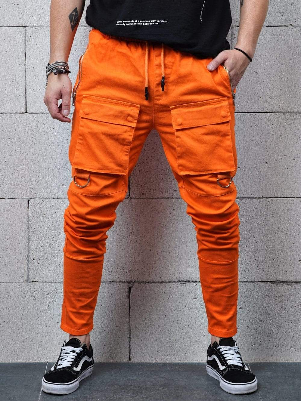 ORANGE BRONX JOGGERS - Manchinni®