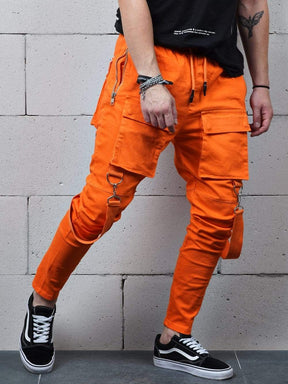 ORANGE BRONX JOGGERS - Manchinni®