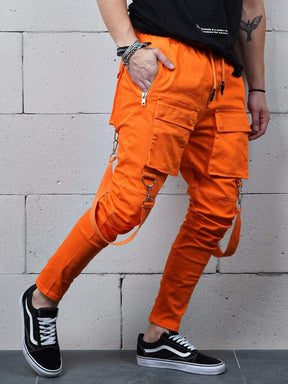 ORANGE BRONX JOGGERS - Manchinni®