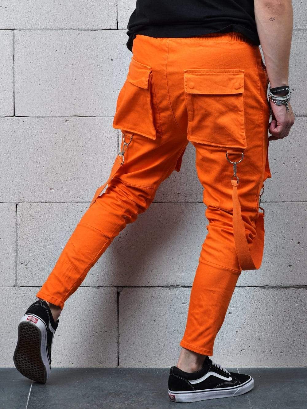 ORANGE BRONX JOGGERS - Manchinni®