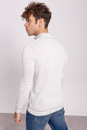 Casual Zippered Knitwear