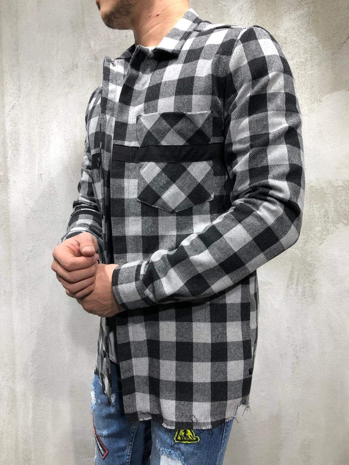 Checkered Oversized Shirt