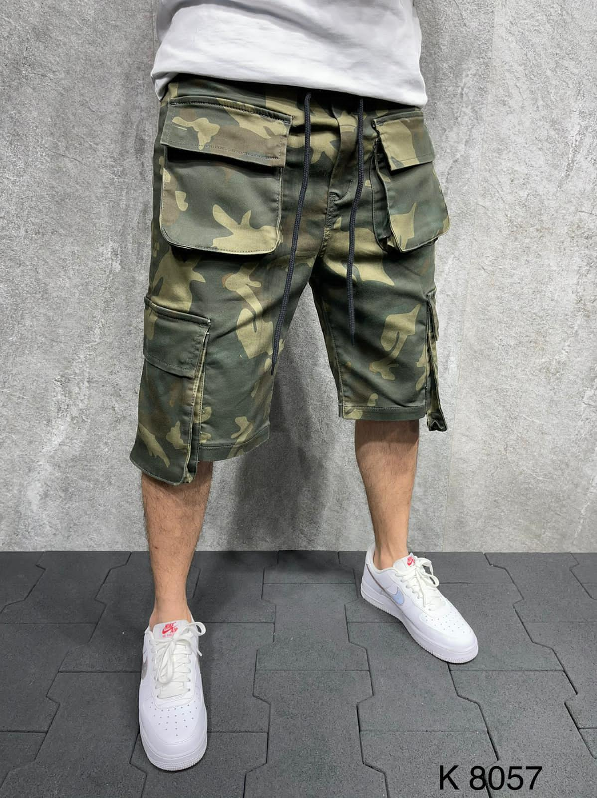 Camouflage Cargo Shorts