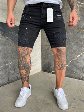 Premium Ripped Jeans Shorts