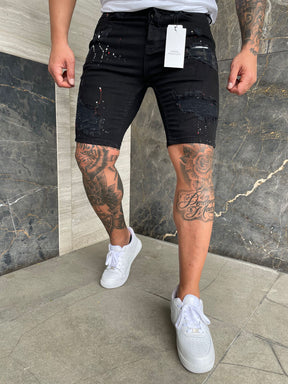 Premium Ripped Jeans Shorts