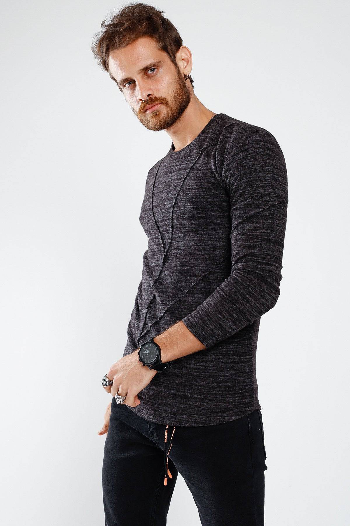 Casual Raised Knitwear