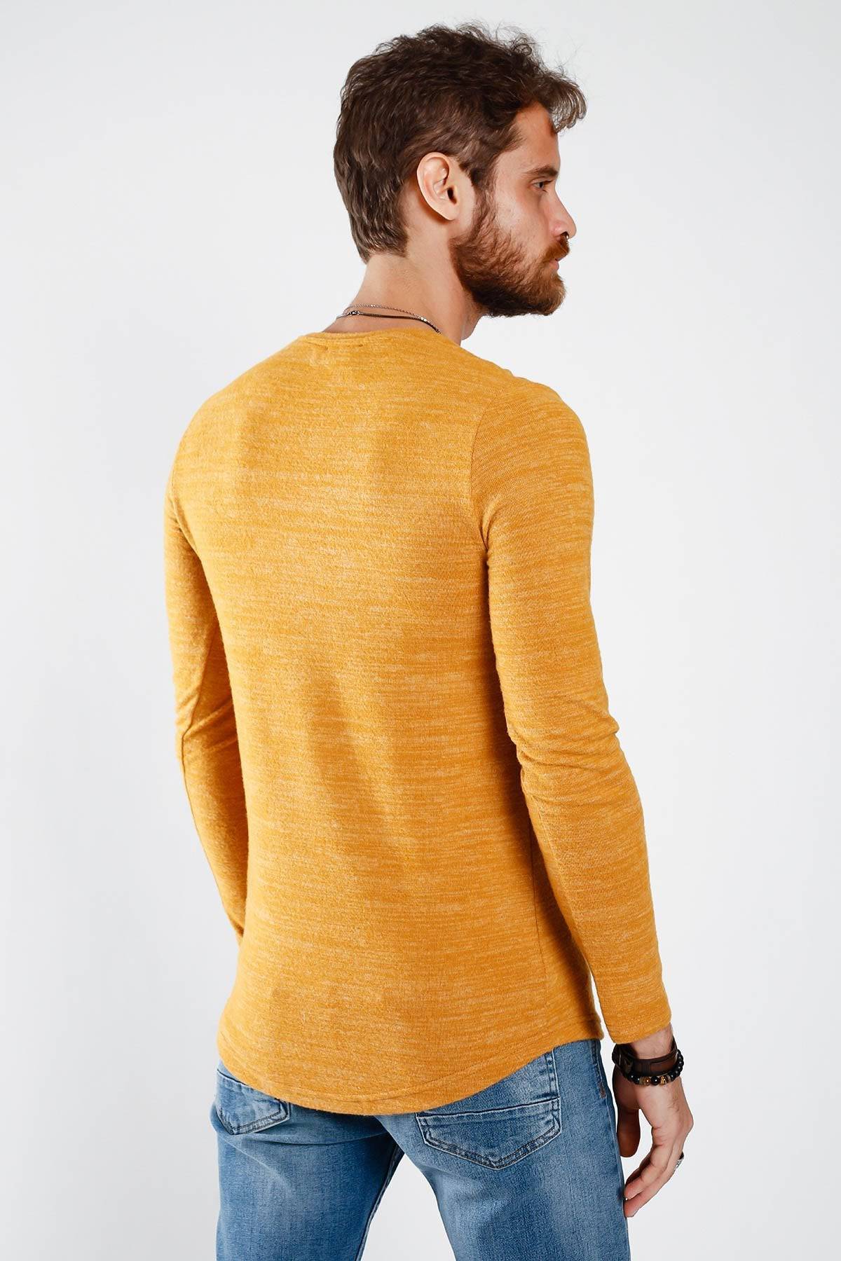 Casual Raised Knitwear