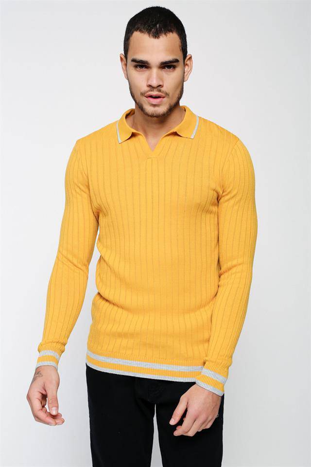 Casual Collar Knitwear