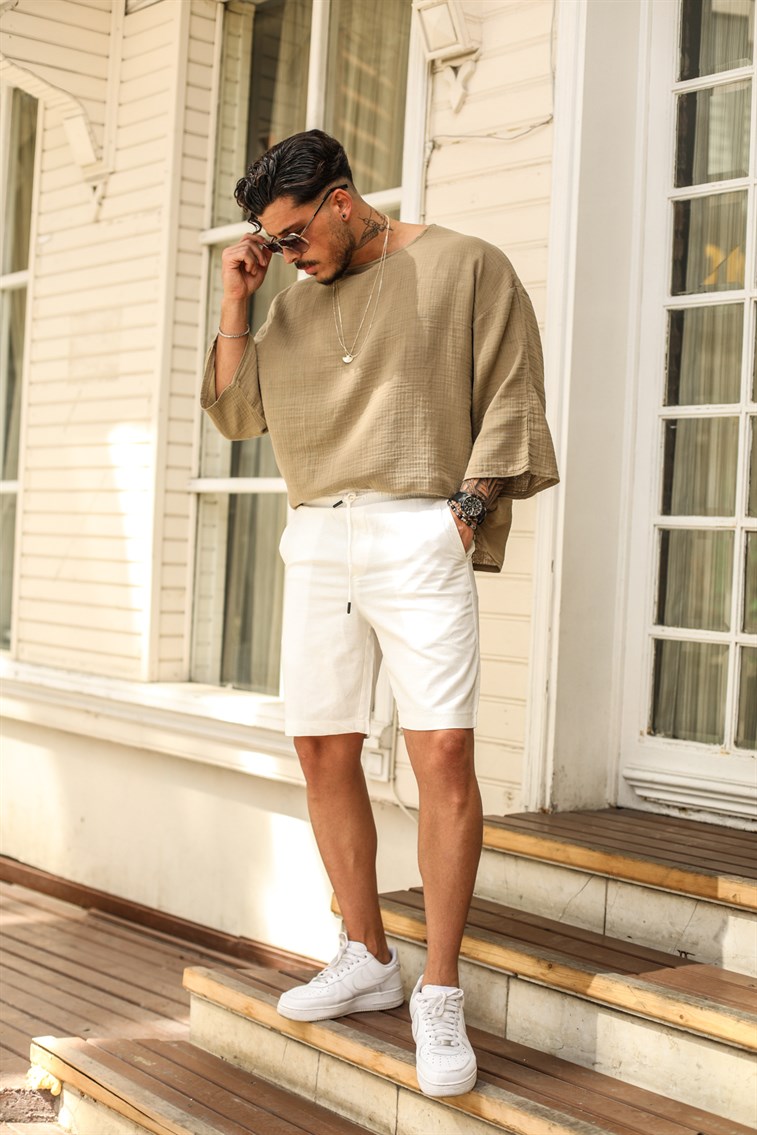 Sports Linen Shorts