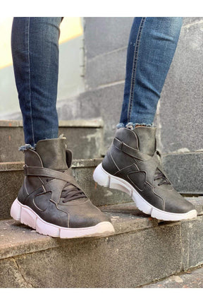 High Sole Streetstyle Boots - Manchinni®